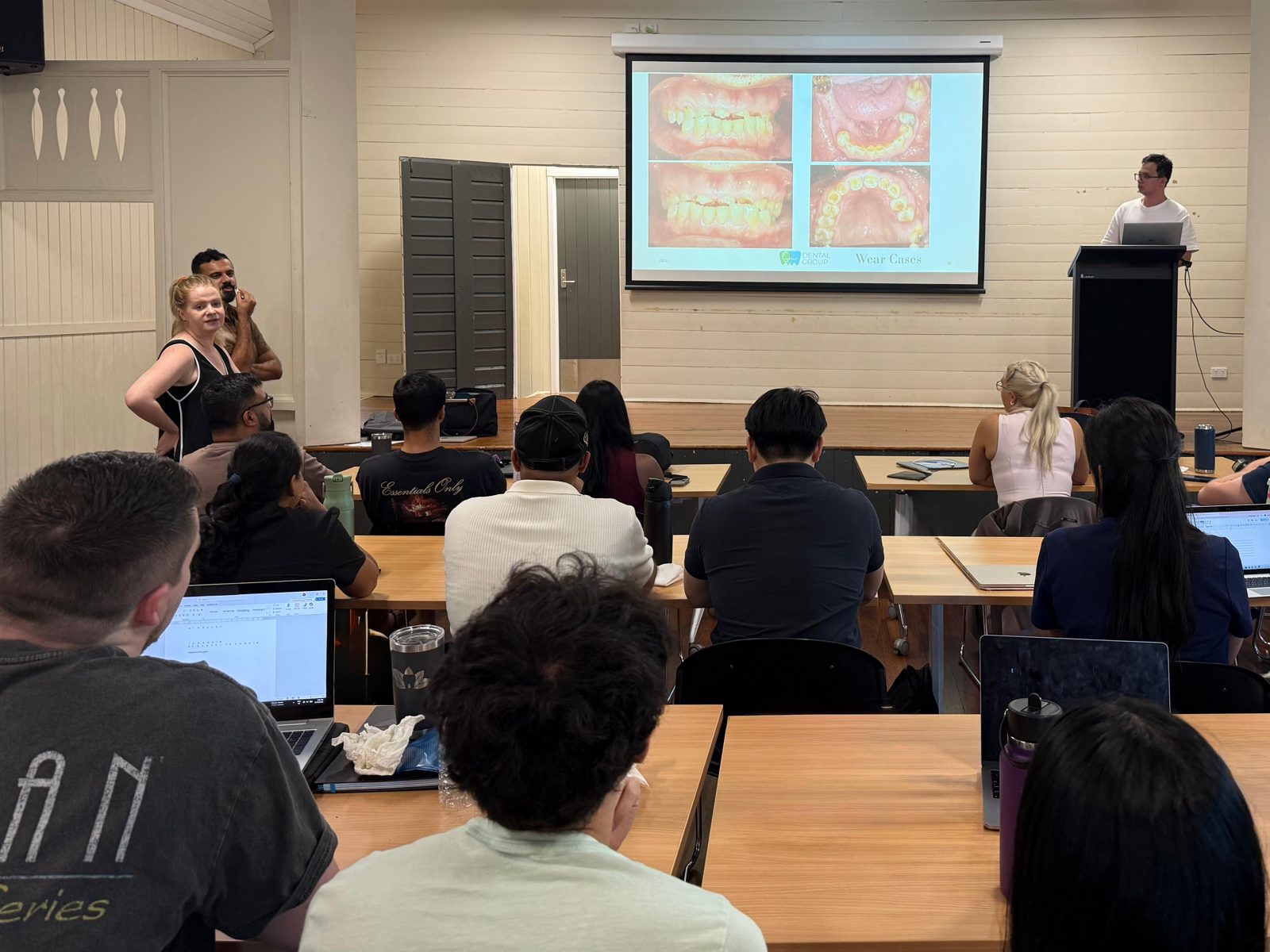 Clinical lecture at an in-house CPD evening